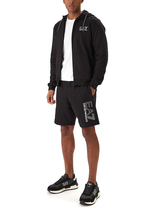 Sweatshirt with Hood Black
