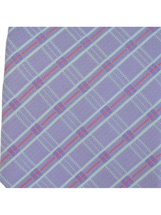 Pierre Cardin Men's Tie Silk Printed in Purple Color Pierre Cardin Men's Tie Silk Printed in Purple Color