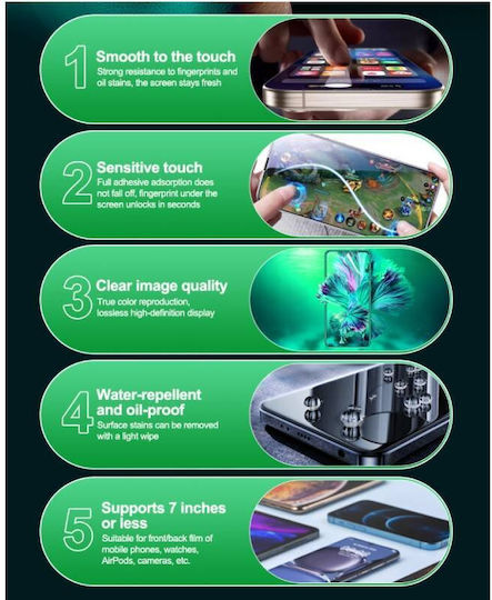 Sunshine Hydrogel Ματ Screen Protector (Motorola Moto G100)