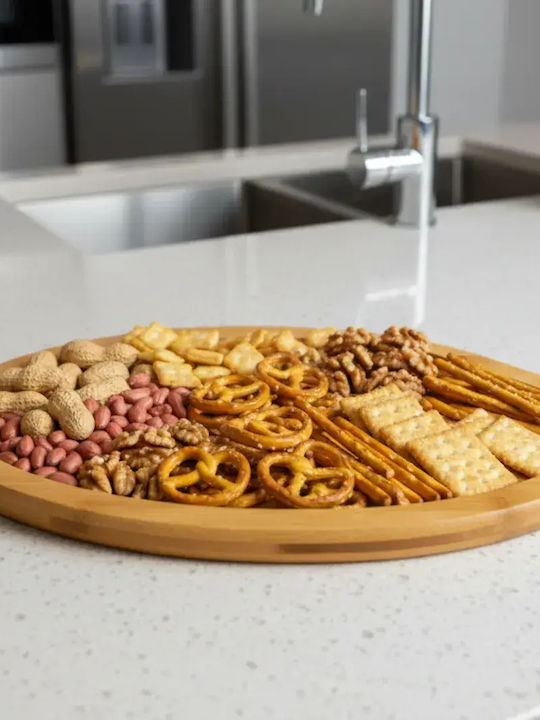 Wooden Serving Platter 35x18cm