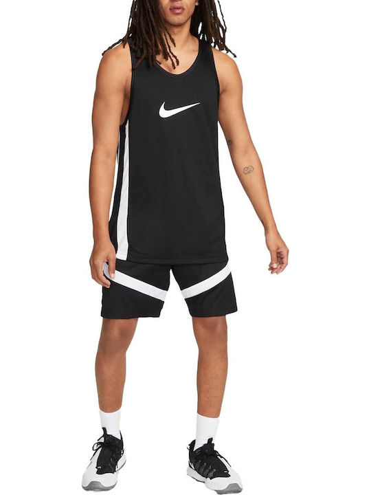 Dri-FIT Icon Dri-Fit Sportliches Kurzarmbluse Schwarz