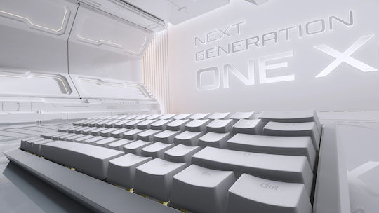 Ducky One X Безжичен Гейминг Механична Клавиатура с RGB подсветка (Международен Английски) Черен