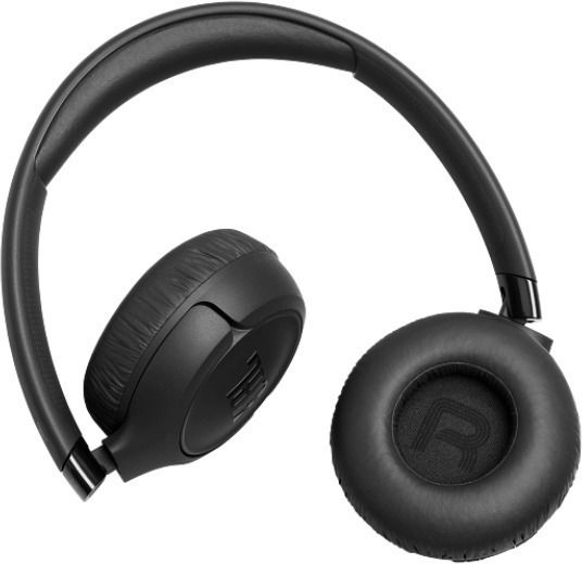JBL Tune 680NC Kabellose Bluetooth Am Ohr Kopfhörer mit 50 Stunden Betriebszeit Schwarz
