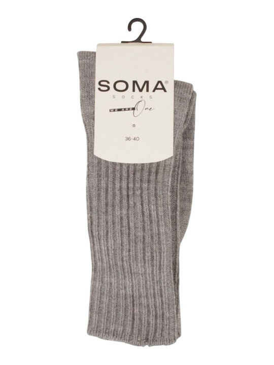 Soma Socks Femei Șosete Bordeaux 1Pachet
