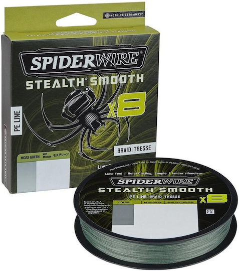 Spiderwire Stealth Smooth 8 Νήμα Ψαρέματος 150m / 0.19mm / 18kg