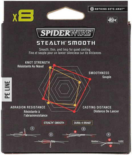 Spiderwire Stealth Smooth 8 Fishing Filament 300m / 0.11mm / 10.3kg