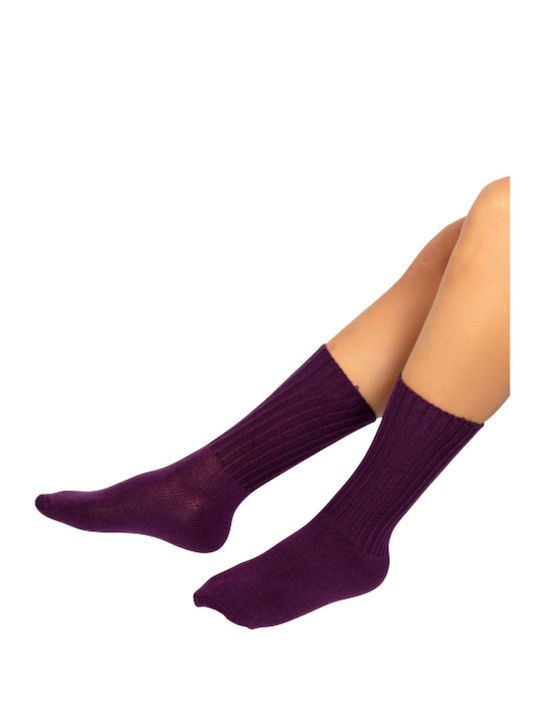 Soma Socks Femei Șosete Bordeaux 1Pachet