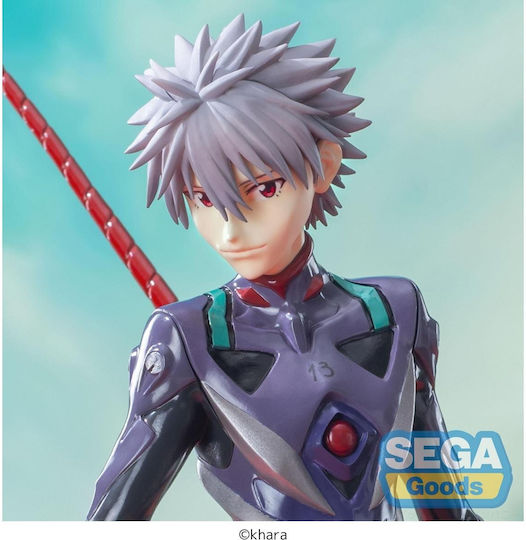 Evangelion 3.0+1.0 Thrice Upon A Time Kaworu Nagisa X Spear Longinus Φιγούρα Αγαλματίδιο 21cm
