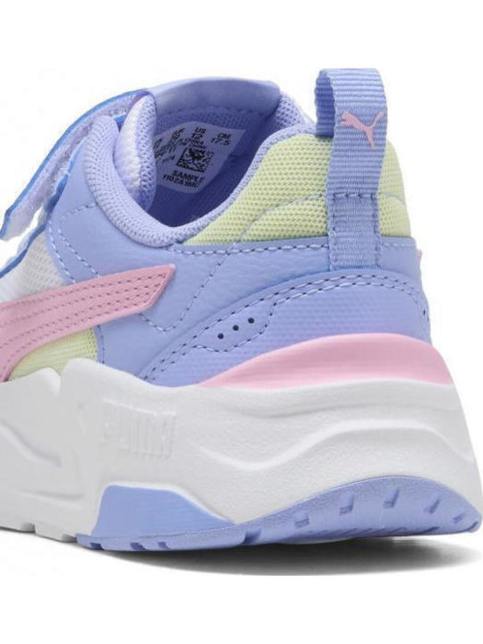 Trinity 2 Kids Sneakers Anatomic with Hoop & Loop Closure Purple