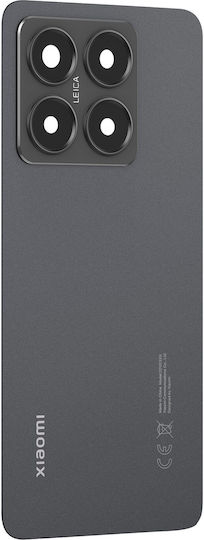 Clappio Capac Baterie De Schimb Xiaomi 14T Cu Adeziv Preinstalat Negru