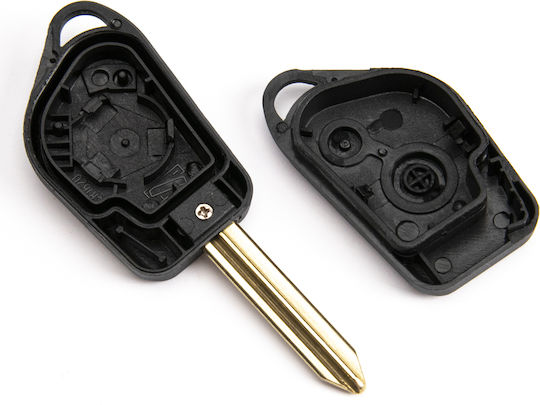 Car Key Shell with Blade without Buttons for Citroen / Peugeot