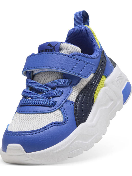 Trinity 2 Kids Sneakers Anatomic With Hoop & Loop Closure Blue