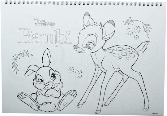 Книга за оцветяване по номера Bambi Thumber 341-23413