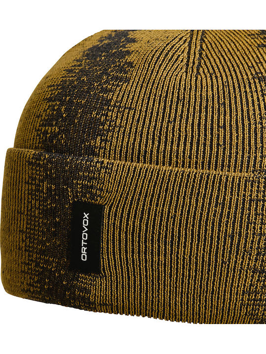 Beanie Unisex Beanie mit Rippstrick in Grün Farbe