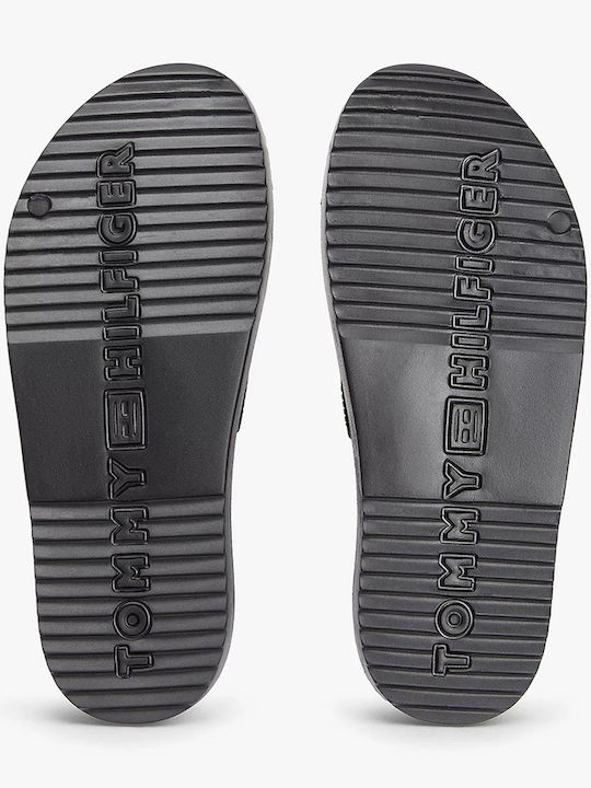 Women's Flat Sandals in Black Color