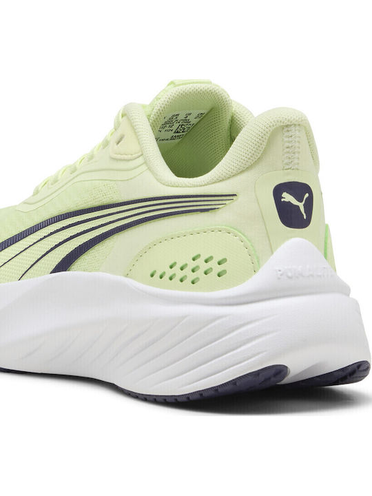 Pounce Lite Детски Спортни Обувки Running с Връзки Жълти