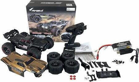 Amewi Hyper Go Teleghidat Mașină Buggy 4WD Negru