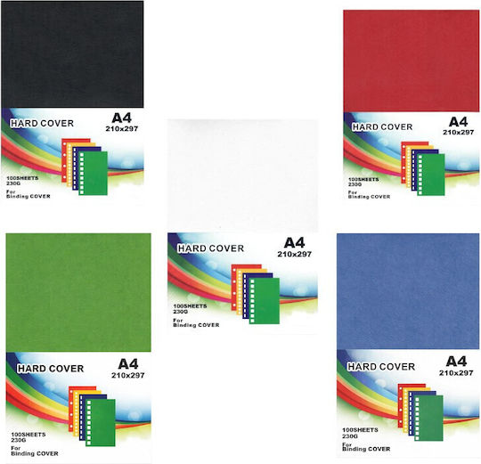 Document Filing Cover A4 Size Textured Cardboard 230g/m² Pack 100 Sheets