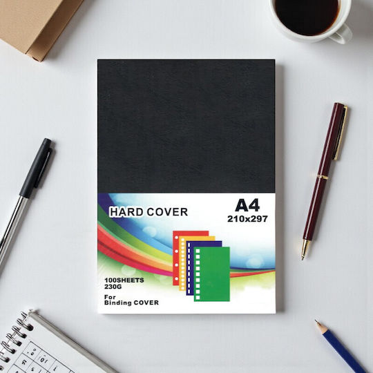 Document Filing Cover A4 Size Textured Cardboard 230g/m² Pack 100 Sheets