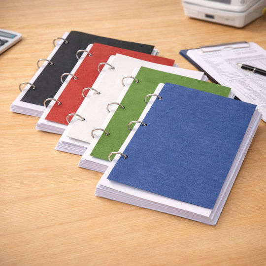 Dokumentablatt Abdeckungen A4 Größe Texturiertes Karton 230g/m² Pack 100 Stücke