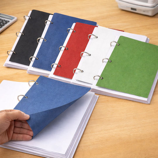 Dokumentablatt Abdeckungen A4 Größe Texturiertes Karton 230g/m² Pack 100 Stücke