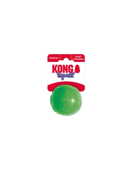 Kong Squeezz Топка Играчка За Кучета Зелена Kong Squeezz Топка Играчка За Кучета Зелена