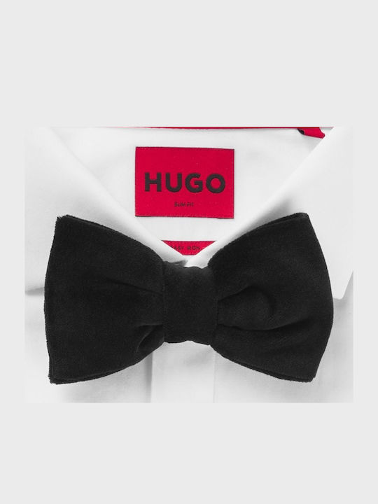 Velour Cotton Bow Tie Hugo Black