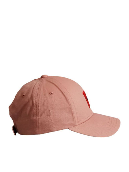 Hugo Boss Baseball Men-x 581-rl Pink Cap 50492745-695