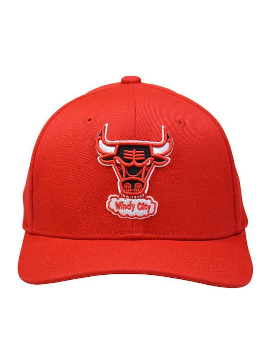 Mitchell & Ness Nba Chicago Bulls Team Ground 2.0 Snapback Cap Hhss3260-cbuyypppred1