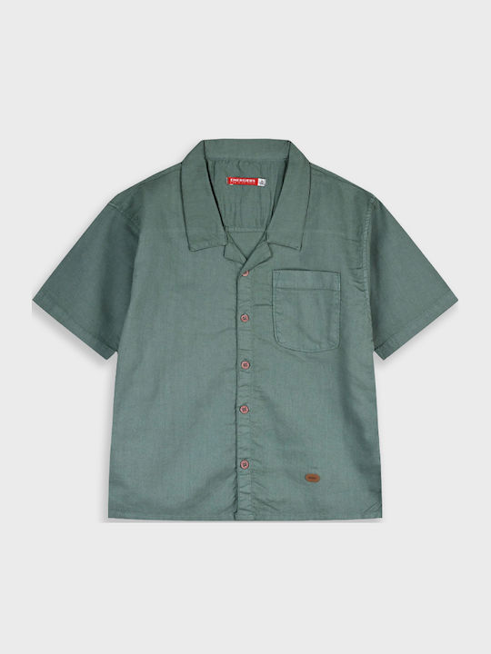 Kids Shirt Long Sleeve Green