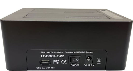 LC-Power Docking Station for Hard Drives SATA (LC-DOCK-C-V2)