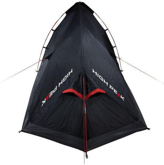 High Peak Καλοκαιρινή Σκηνή Camping Igloo Μαύρη για 2 Άτομα 230x140x115εκ.