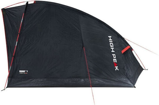 High Peak Καλοκαιρινή Σκηνή Camping Igloo Μαύρη για 2 Άτομα 230x140x115εκ.