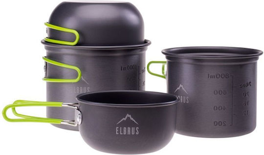 Elbrus Σετ Μαγειρέματος για Camping 1200ml