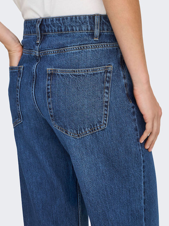 Wide Γυναικείο Jean Παντελόνι Καμπάνα