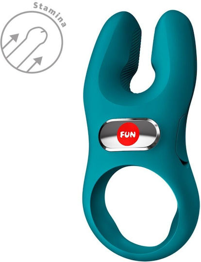 Fun Factory Δονούμενο Δαχτυλίδι Πέους Σιλικόνης Πράσινο
