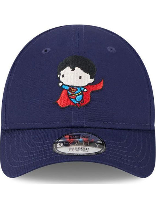 New Era 9forty Character Toddlers Dc Superman Navy Cap 60424710