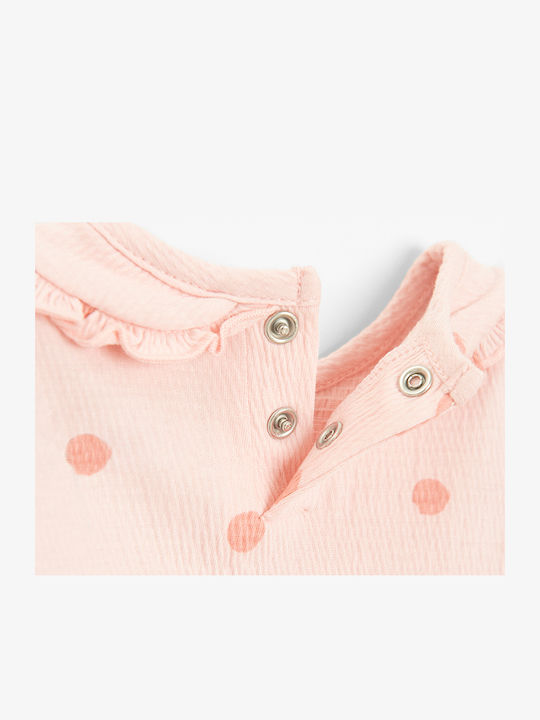 Cool Club Baby Bodysuit Long-Sleeved Pink