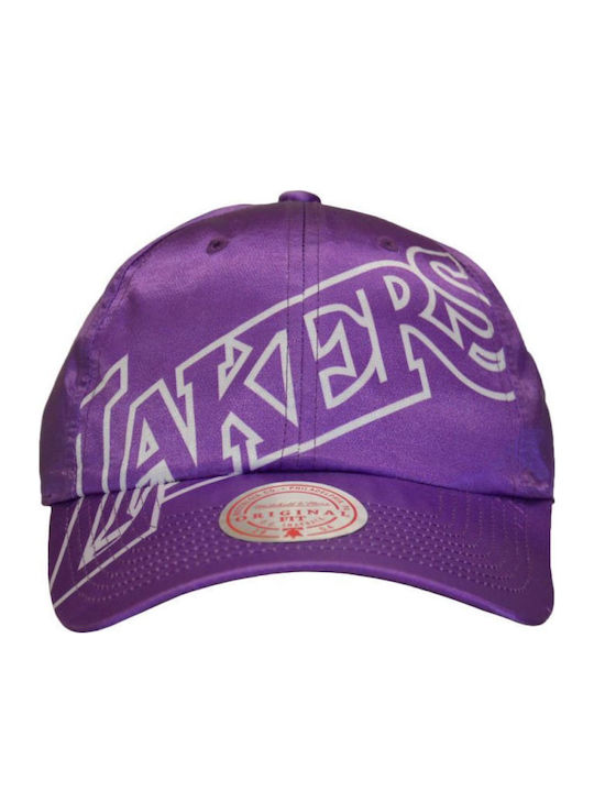 Mitchell & Ness Nba Los Angeles Lakers Snapback Cap Hlux1095-lalyyppppurp