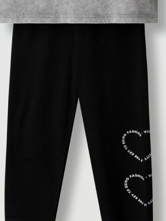 Evita Kids Set with Leggings Gray 2pcs
