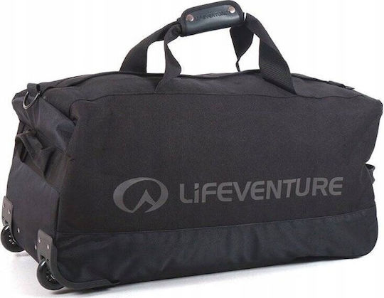 Lifeventure Expedition Σακ Βουαγιάζ 100lt Μαύρο με Ρόδες Υφασμάτινο
