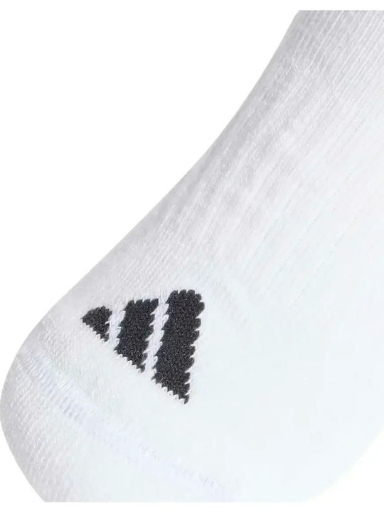 adidas Șosete pentru Copii Sport Albe 3 Perechi