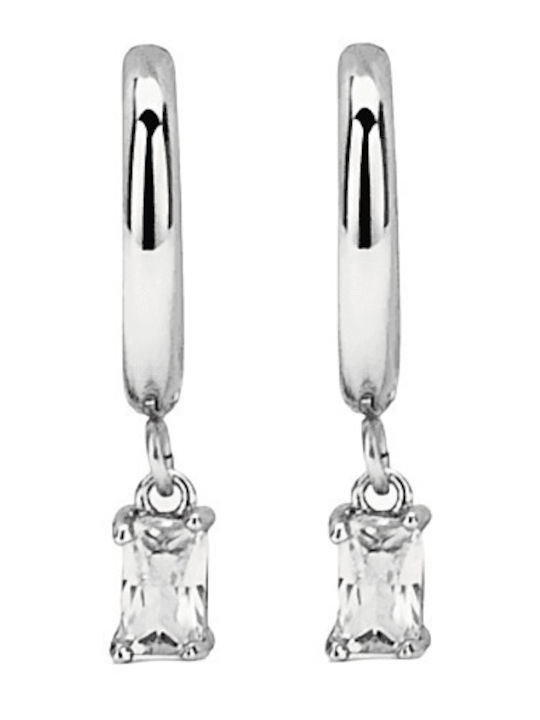 Silver Star Ohrringe aus Silber mit Steinen