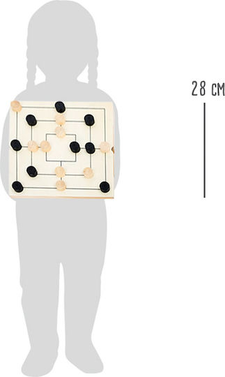 Small Foot Backgammon 28x28cm