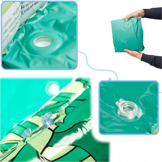 ikonka Piscină Gonflabilă Rotundă Pentru Copii Verde