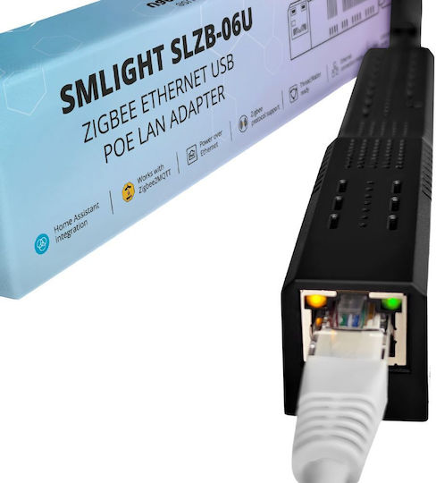 Smlight Slzb-06u – Zigbee Ethernet Poe USB-C Network Adapter with Wireless Wi-Fi Connection