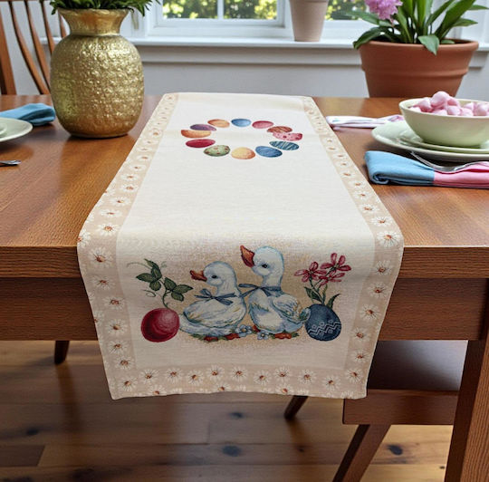 Linea Home Runner Set 5 Pieces Eastern Duck Duck 45x140cm