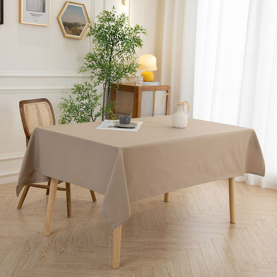 Beauty Home Покривка за маса Supreme Art 8491 Beige 150x180бр