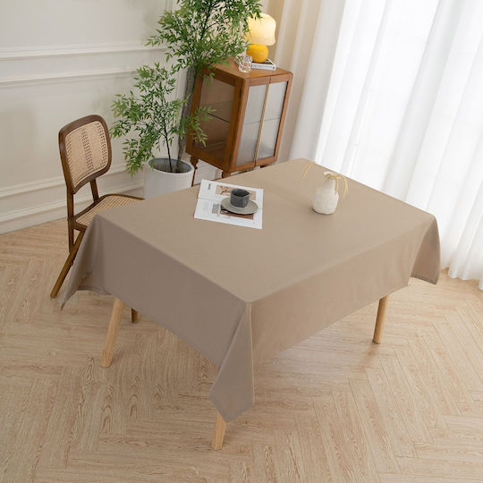 Beauty Home Покривка за маса Supreme Art 8491 Бежов 150x150бр