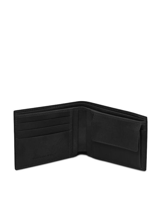 Leather Men's Wallet Classic Black